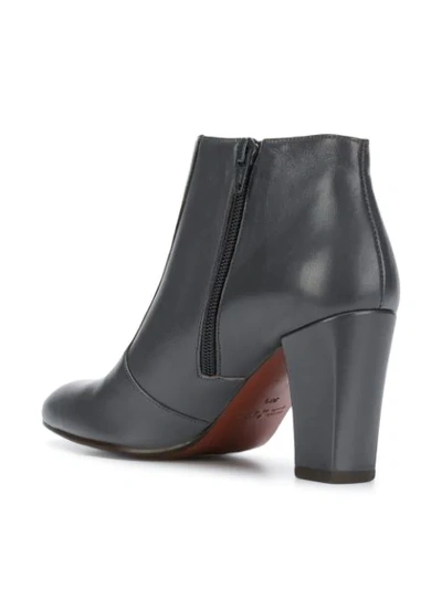 Shop Chie Mihara Huba Heeled Ankle Boots In Grey