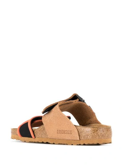 RICK OWENS BIRKENSTOCK BABEL SANDALS - 棕色