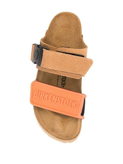 Shop Rick Owens Birkenstock Babel Sandals In Brown