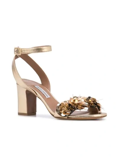 Shop Tabitha Simmons Lilian Sandals In Gold