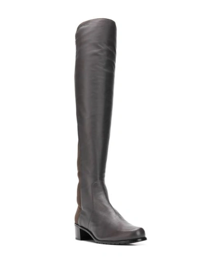 STUART WEITZMAN RESERVE BOOTS - 灰色