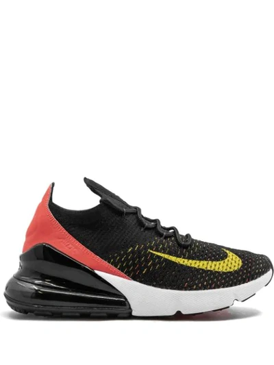 Nike Air Max 270 Flyknit Sneakers In Black | ModeSens