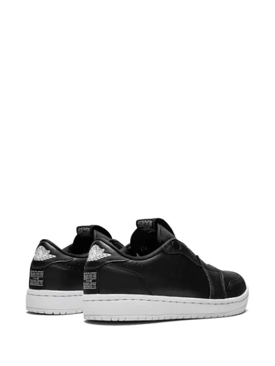 Shop Jordan Air  1 Ret Low Slip Sneakers In Black