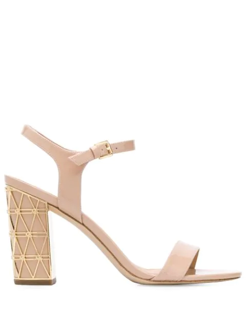 michael kors block heel