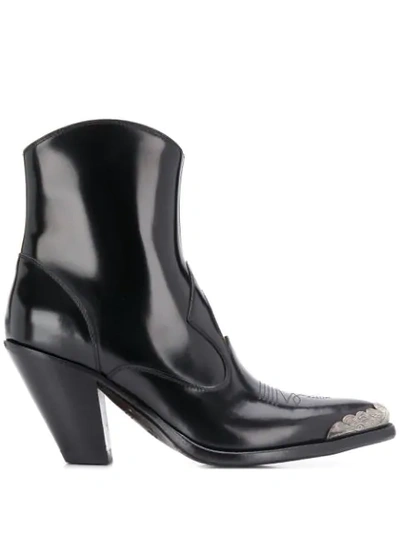 Shop Golden Goose Nora Ankle Boots In Black