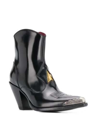 Shop Golden Goose Nora Ankle Boots In Black