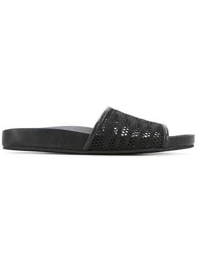 Shop Mara & Mine Montana Skeleton Hand Slides In Black