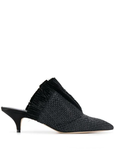 Shop Andrea Mondin Hill Mules In Black