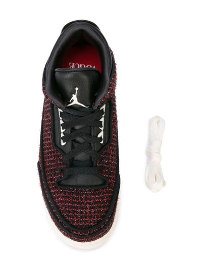 Shop Nike Air Jordan 3 Awok Sneakers - Black