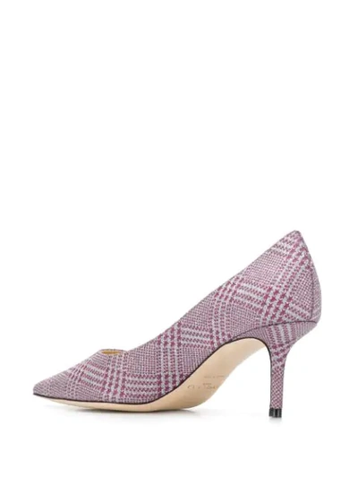 Shop Jimmy Choo Love 65 Prince Of Stars Glitter Pumps In Candyfloss