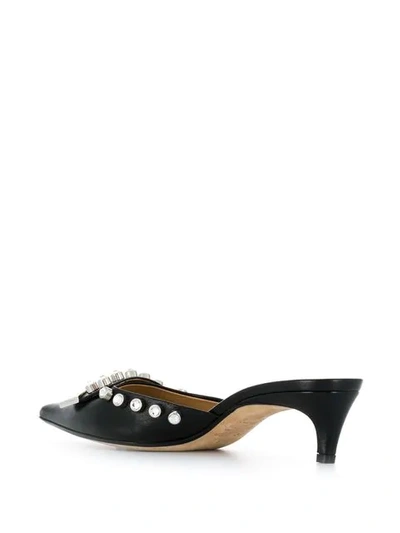 Shop Sergio Rossi Crystal In Black