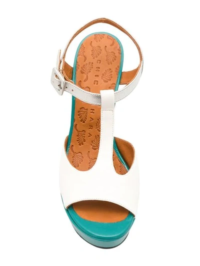 Shop Chie Mihara Favia Sandals In White