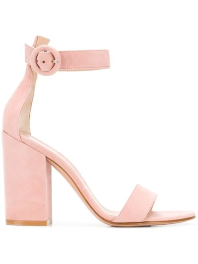 Shop Gianvito Rossi Versilia Sandals In Pink