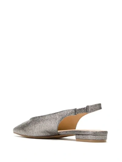 Shop Tufi Duek Slingback Ballerina Shoes In 808