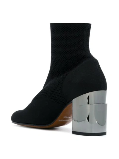 Shop Clergerie Block Heel Ankle Boots In Black