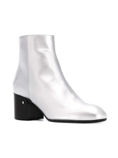 Shop Laurence Dacade Selda Ankle Boots In Silver