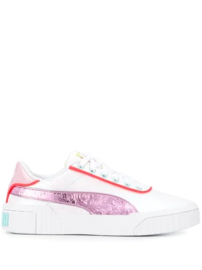 Shop Puma X Sophia Webster Colour Block Sneakers In White