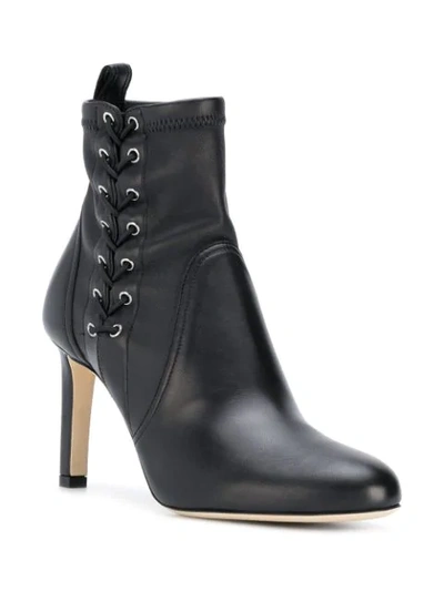 Shop Jimmy Choo Mallory Boots In Black
