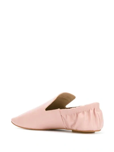 Shop Nanushka Noa Loafers In Pink
