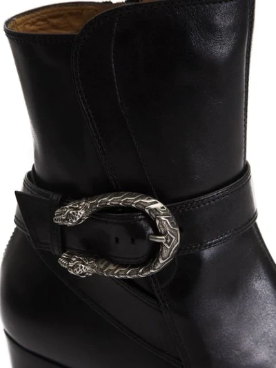 Shop Gucci Dionysus Boots In 1000