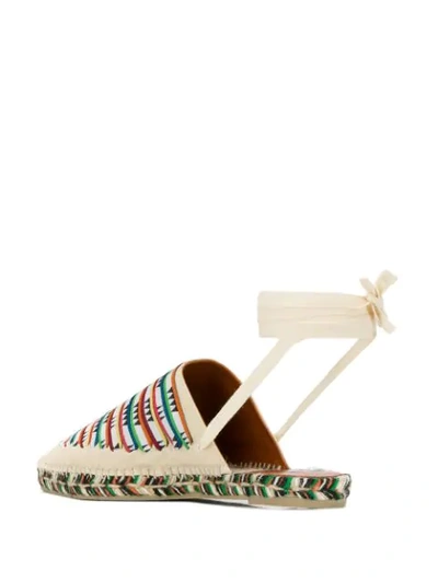 Shop Castaã±er X Missoni Romy Espadrilles In Neutrals