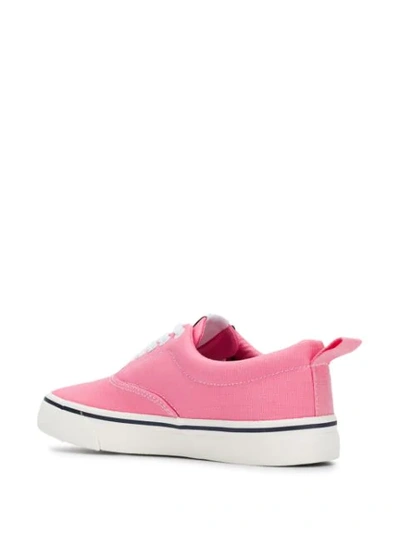 Shop Tommy Hilfiger Lace-up Sneakers In Pink