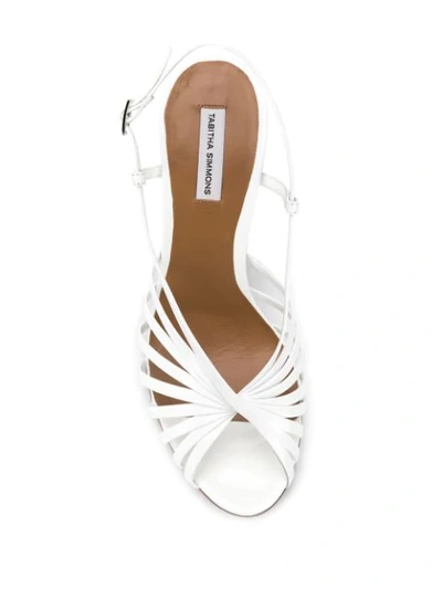 Shop Tabitha Simmons Jazz Sandals In White
