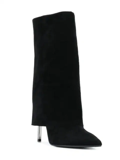 Shop Balmain Babette Boots In Black