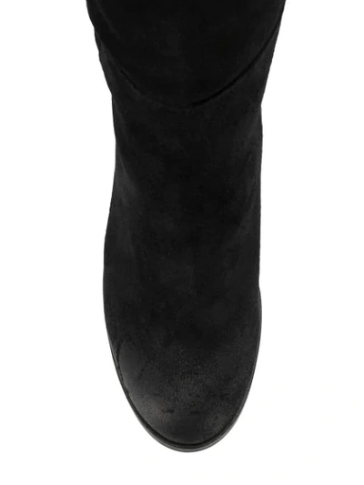 Shop Tommy Hilfiger Mid-calf Boots In Black