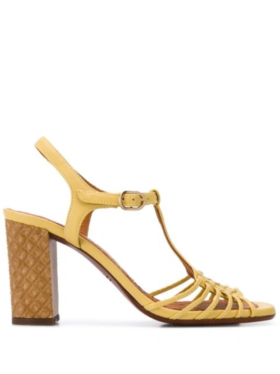 Shop Chie Mihara Bandida Sandals In Yellow