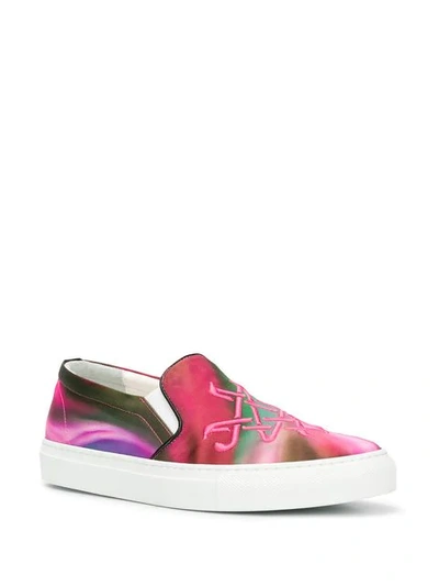 Shop Mr & Mrs Italy Slip On Sneakers In Pink