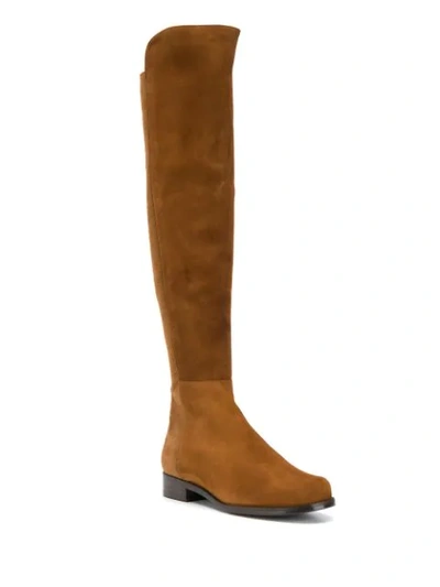 Shop Stuart Weitzman Knee-length Boots In Brown
