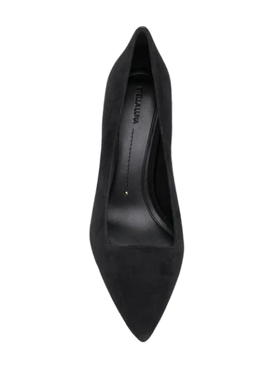 Shop Stella Luna Classic Pointed Pumps - Black