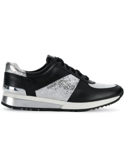 Shop Michael Michael Kors Allie Sneakers In Black