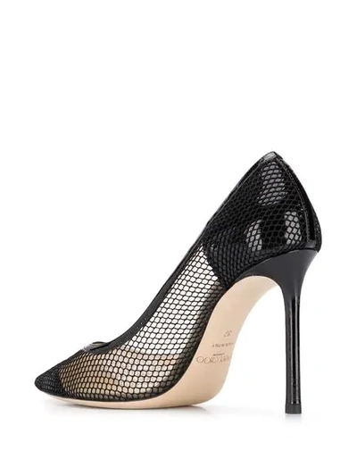 Shop Jimmy Choo Romy 100 Pumps In Black