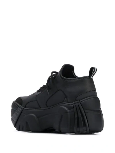 Shop Swear Element Sneakers In Black/reflective