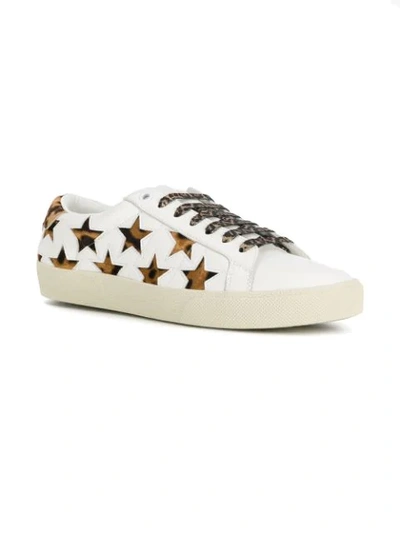 Shop Saint Laurent Signature Court Sl/06 California Sneakers In White