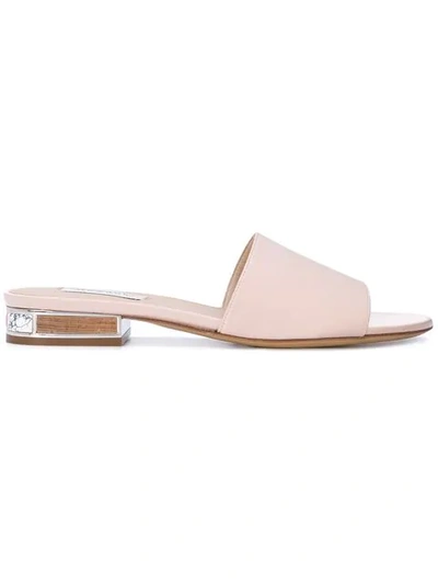 Shop Gabriela Hearst Monica Slides In Pink