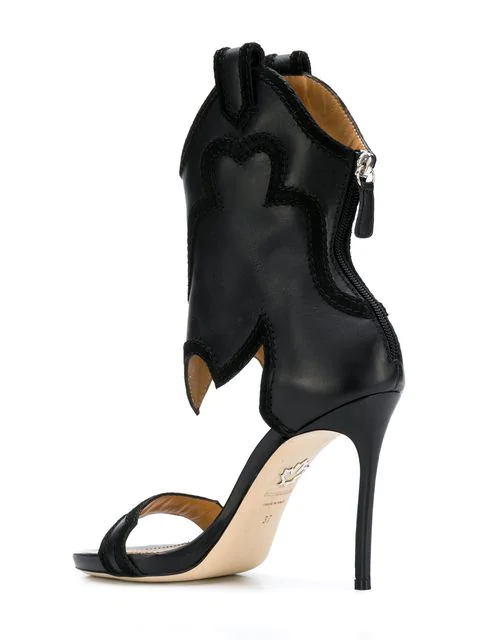 dsquared2 cowboy boot sandals