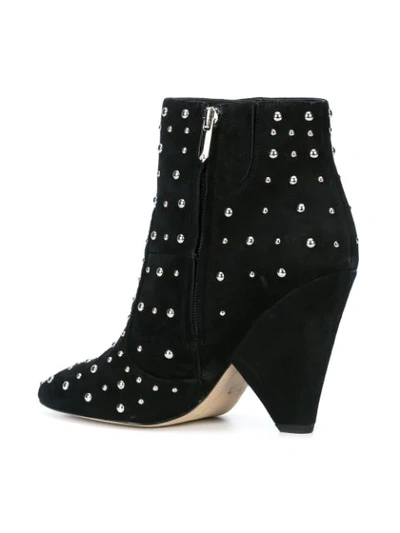 Shop Sam Edelman Leather Ankle Boots - Black