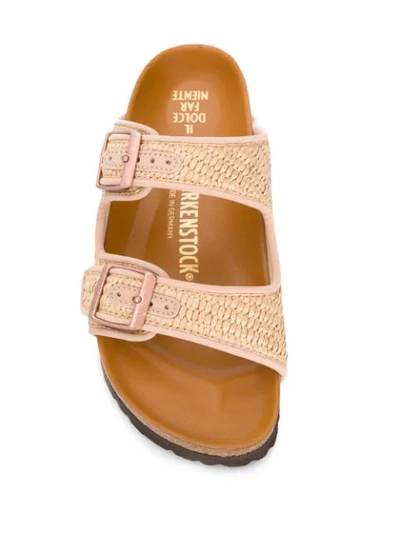 Shop Birkenstock Arizona Double Strap Sandals In Brown