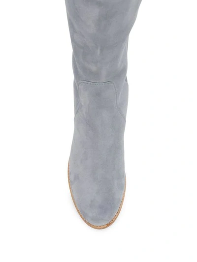 STUART WEITZMAN RESERVE BOOT - 蓝色