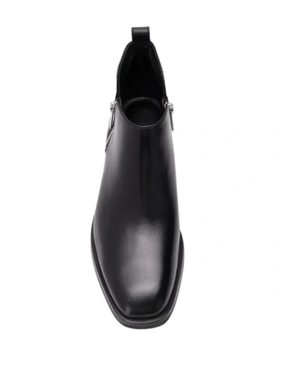 Shop 3.1 Phillip Lim Alexa Low Ankle Boots In Ba001 Black