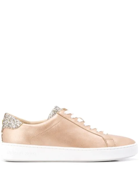 michael kors irving glitter sneakers