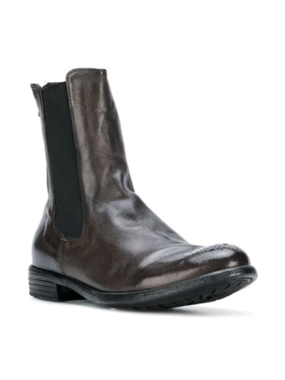 OFFICINE CREATIVE MARS ANKLE BOOTS - 棕色