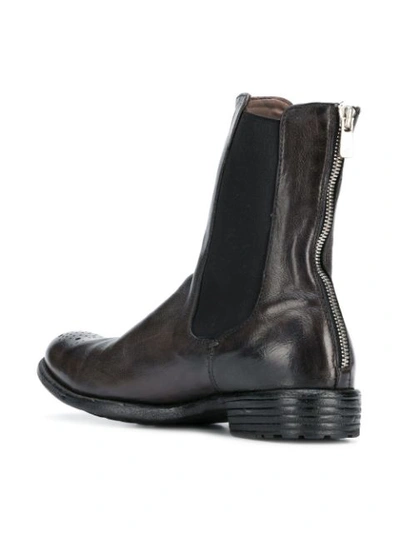OFFICINE CREATIVE MARS ANKLE BOOTS - 棕色