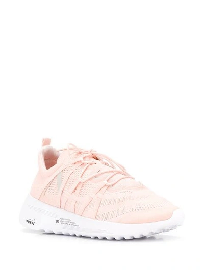 Shop Arkk Mesh Trainers In Pink