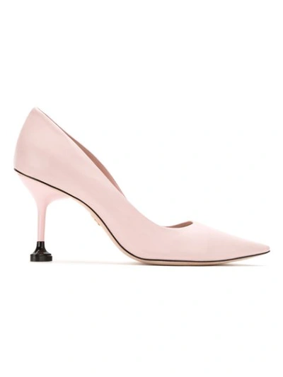 Shop Andrea Bogosian Tied Pumps - Pink