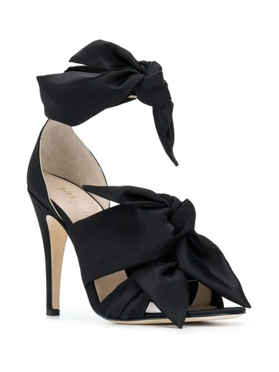 Shop Gia Couture Katia Sandals In Black