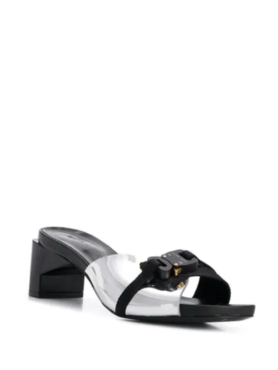 Shop Alyx Heeled Mules In Black